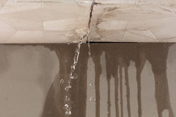 Professional Sewage Cleanup technician working in Yermo, CA